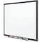 Quartet Magnetic Dry-Erase Board, 2'x1-1/2', Black Aluminum Frame QRTSM531B - alternate 5
